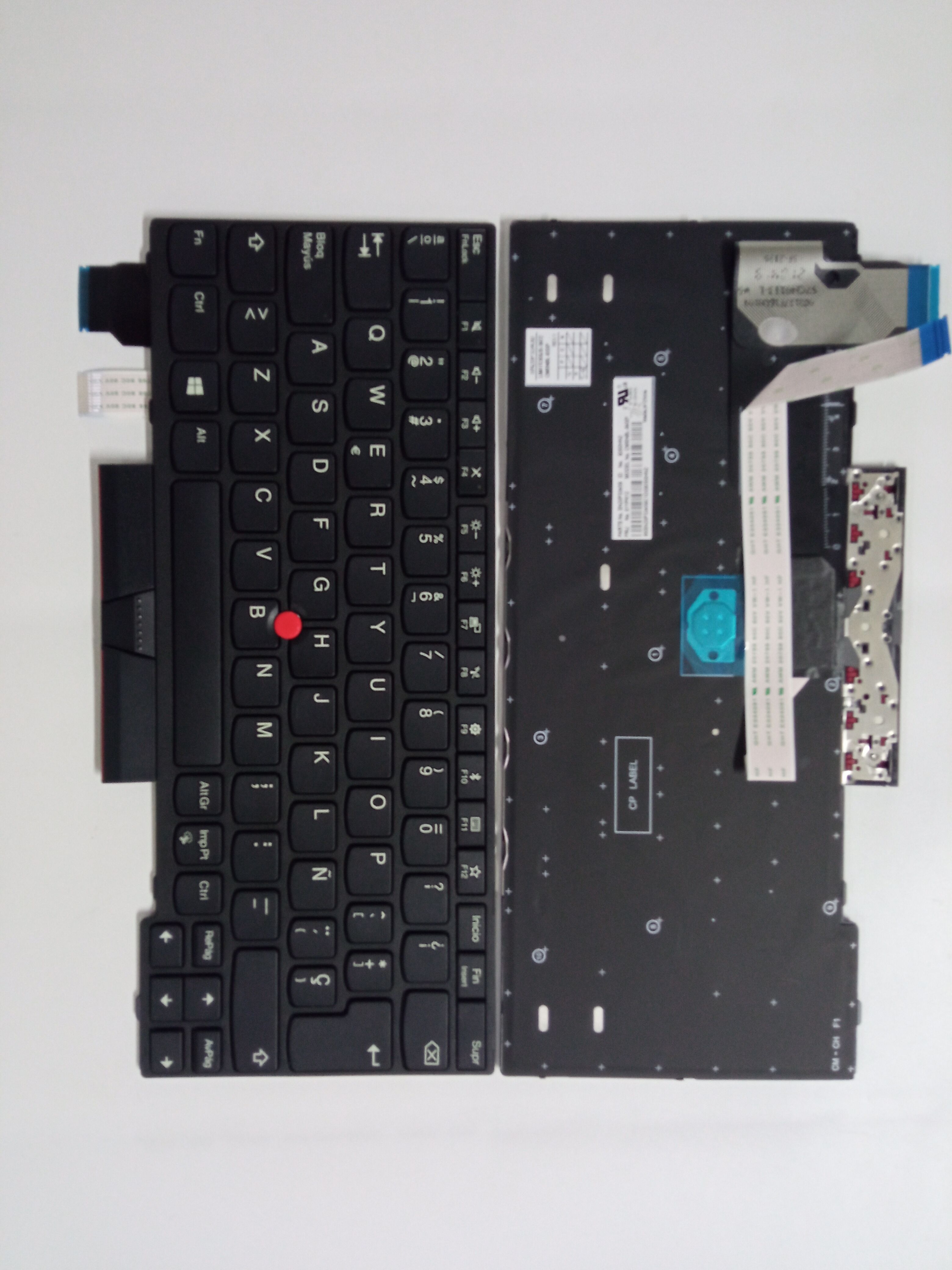 Picture of New Replacement Laptop Keyboard For IBM X280/A285/X390/X395/L13 BLACK FRAME BLACK (OEM) SP Layout